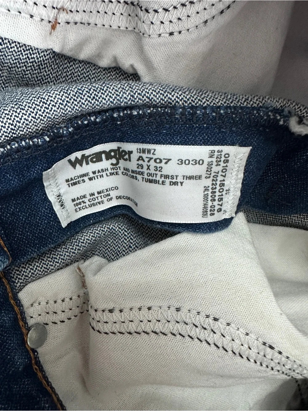 dark wash western straight leg wrangler jeans